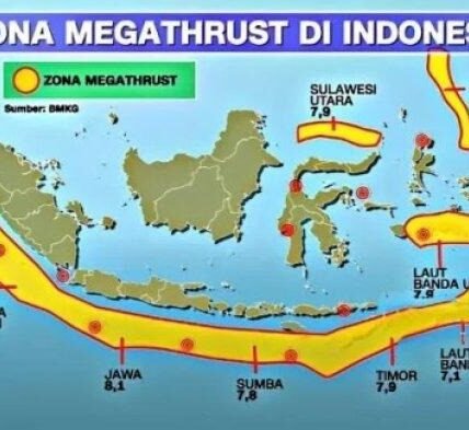 Lempeng Sunda Ancaman Gempa Bumi Megathrust Intai Indonesia