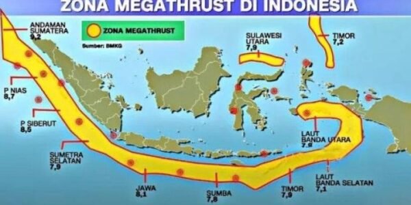 Lempeng Sunda Ancaman Gempa Bumi Megathrust Intai Indonesia